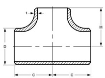 Butt weld Straight Tees & Crosses