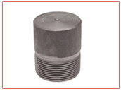threaded round head plug